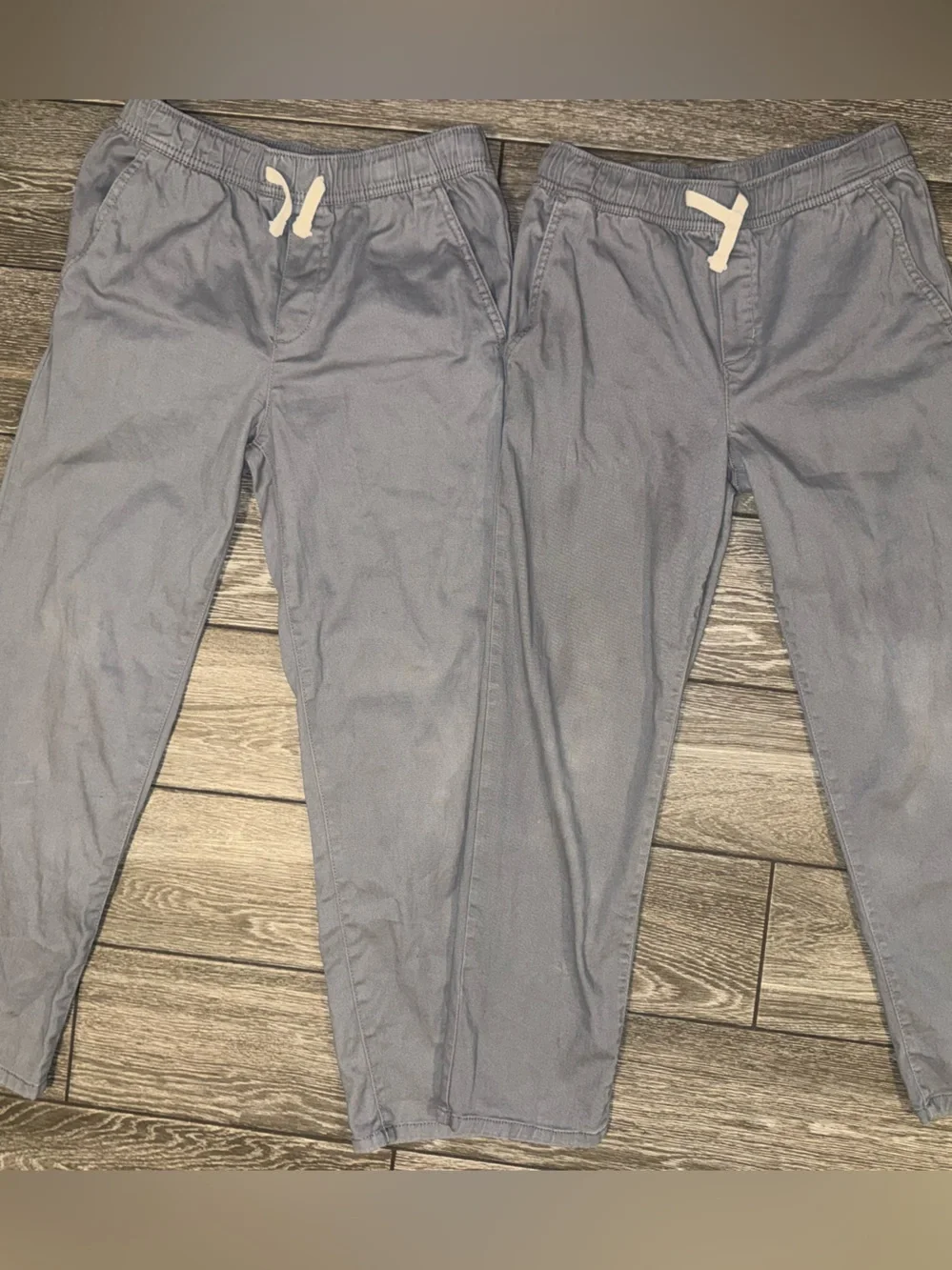 wonder nation Gray Elastic Waist Jogger Pants
